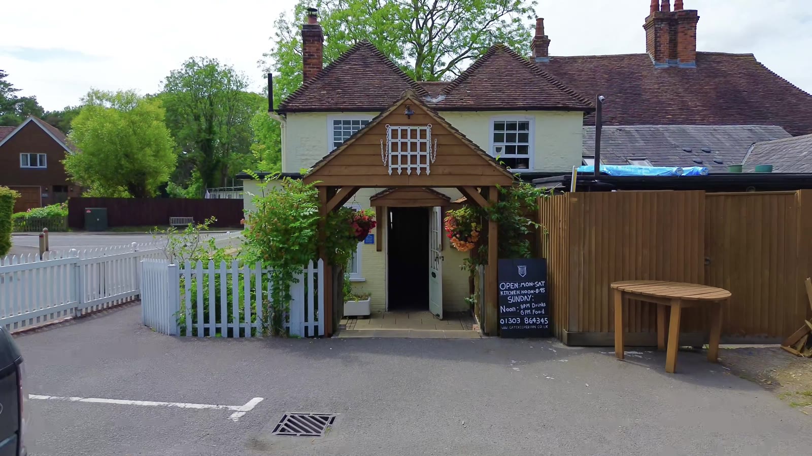 The Gatekeeper Inn entrance